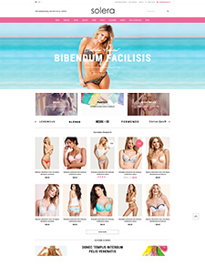 Halo Solera Responsive Lingerie Shopify Template - Selections Ready